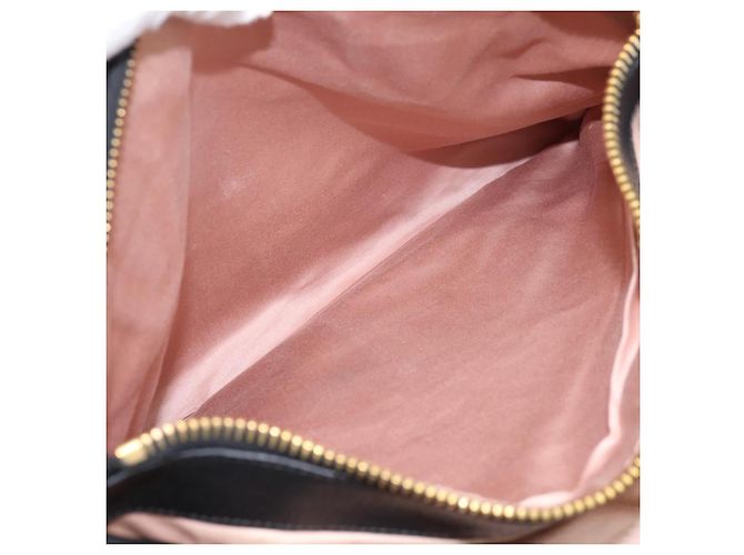 Borsa a mano Miu Miu in pelle 2way Nero Oro Auth yk20869A D'oro - vista 28