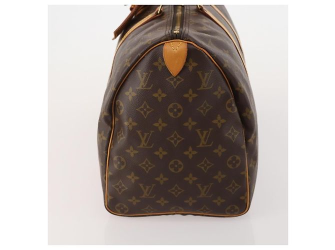 LOUIS VUITTON Monogram Keepall 45 Boston Bag M41428 LV Auth 196331V Monogramma - vista 3