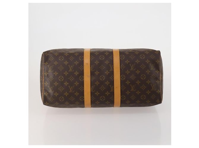 LOUIS VUITTON Monogram Keepall 45 Boston Bag M41428 LV Auth 196331V Monogramma - vista 5
