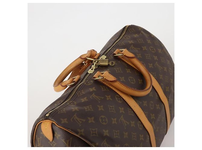 LOUIS VUITTON Monogram Keepall 45 Boston Bag M41428 LV Auth 196331V Monogramma - vista 6