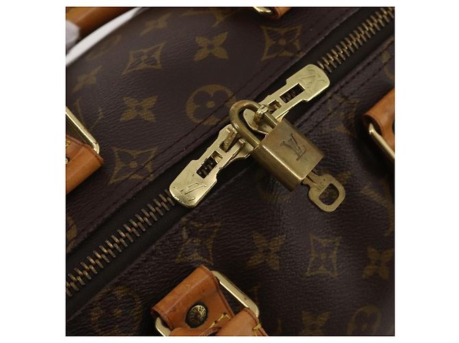 LOUIS VUITTON Monogram Keepall 45 Boston Bag M41428 LV Auth 196331V Monogramma - vista 9