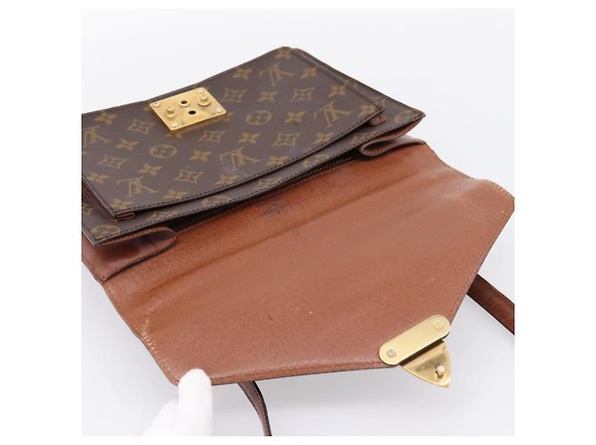 Borsa a mano LOUIS VUITTON Monogram Monceau 26 2way M51187 LV Auth ka5863 Monogramma - vista 19