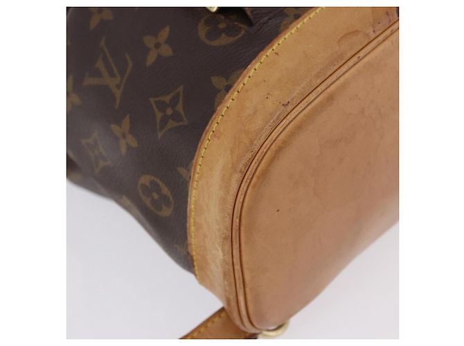Zaino LOUIS VUITTON Monogram Montsouris MM M51136 LV Auth 196369A Monogramma - vista 16