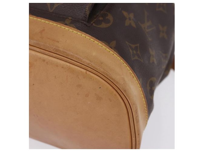 Zaino LOUIS VUITTON Monogram Montsouris MM M51136 LV Auth 196369A Monogramma - vista 17