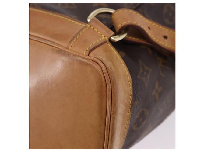 Zaino LOUIS VUITTON Monogram Montsouris MM M51136 LV Auth 196369A Monogramma - vista 19