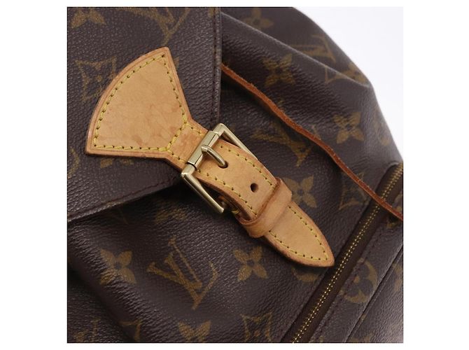 Zaino LOUIS VUITTON Monogram Montsouris MM M51136 LV Auth 196369A Monogramma - vista 21