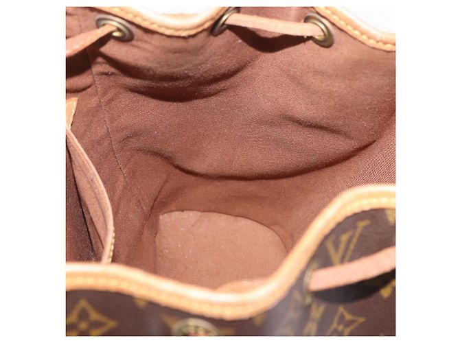 Zaino LOUIS VUITTON Monogram Montsouris MM M51136 LV Auth 196369A Monogramma - vista 24