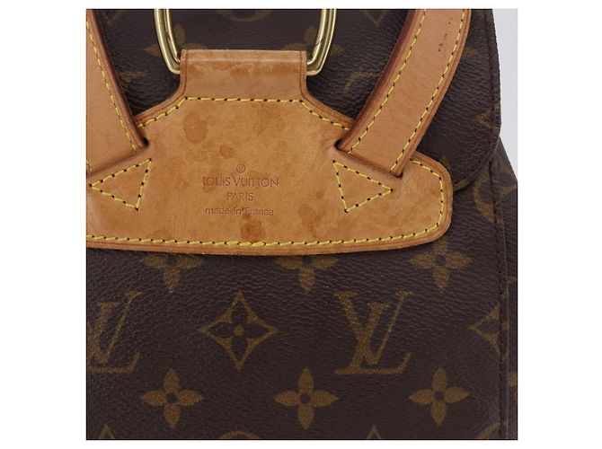 Zaino LOUIS VUITTON Monogram Montsouris MM M51136 LV Auth 196369A Monogramma - vista 3