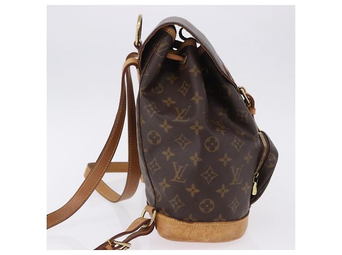 Zaino LOUIS VUITTON Monogram Montsouris MM M51136 LV Auth 196369A Monogramma - vista 5