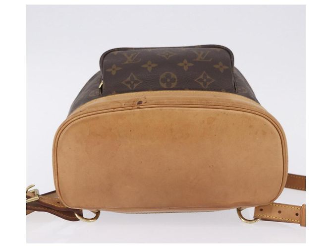 Zaino LOUIS VUITTON Monogram Montsouris MM M51136 LV Auth 196369A Monogramma - vista 6
