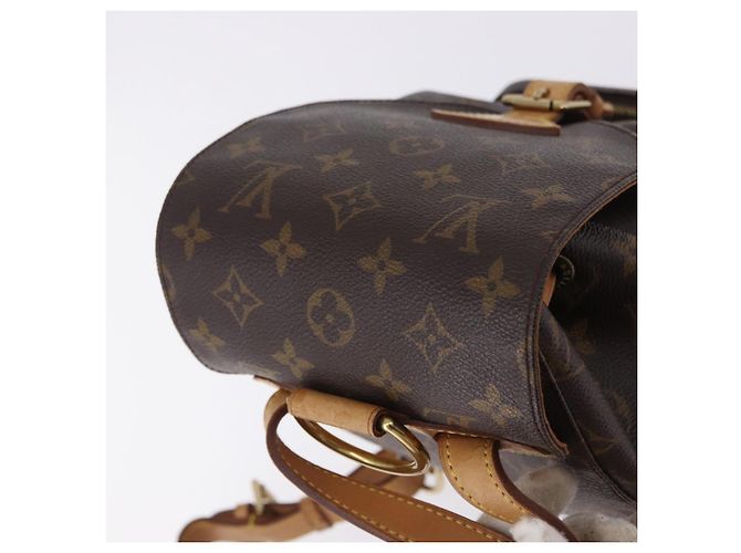 Zaino LOUIS VUITTON Monogram Montsouris MM M51136 LV Auth 196369A Monogramma - vista 8