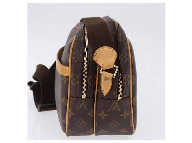 Borsa a tracolla LOUIS VUITTON Monogram Reporter PM M45254 LV Auth fm5446A Monogramma - vista 3