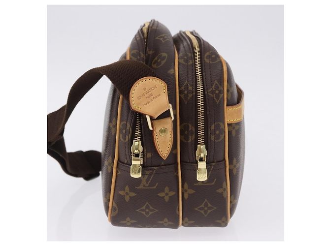 Borsa a tracolla LOUIS VUITTON Monogram Reporter PM M45254 LV Auth fm5446A Monogramma - vista 4