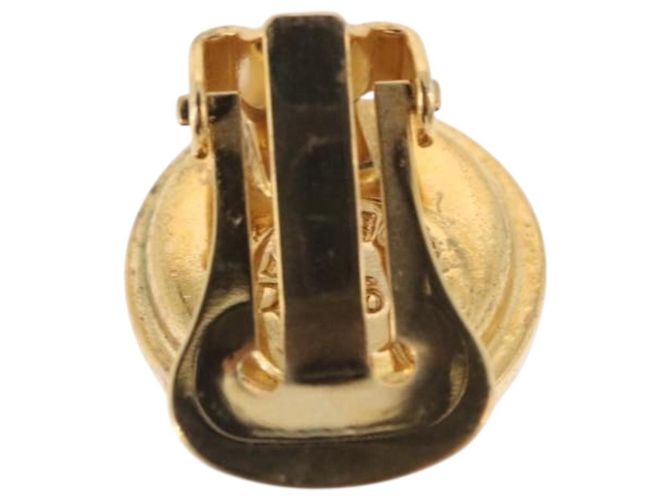 Céline Orecchini CELINE metallo Gold Auth ka5908 D'oro - vista 8