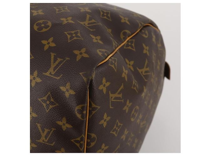 LOUIS VUITTON Monogram Keepall 55 Boston Bag M41424 LV Auth 196393A Monogramma - vista 14