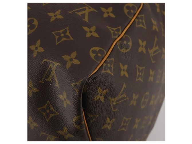 LOUIS VUITTON Monogram Keepall 55 Boston Bag M41424 LV Auth 196393A Monogramma - vista 16
