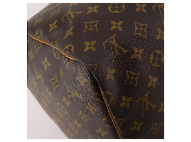 LOUIS VUITTON Monogram Keepall 55 Boston Bag M41424 LV Auth 196393A Monogramma - vista 17