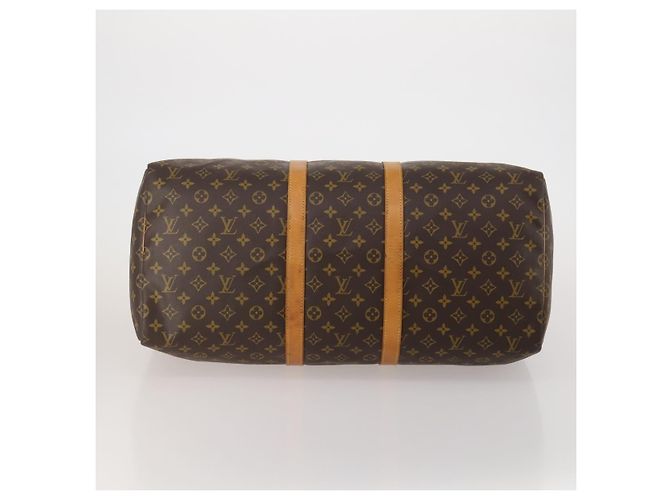LOUIS VUITTON Monogram Keepall 55 Boston Bag M41424 LV Auth 196393A Monogramma - vista 5