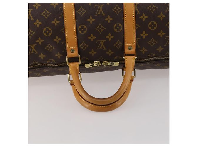 LOUIS VUITTON Monogram Keepall 55 Boston Bag M41424 LV Auth 196393A Monogramma - vista 7