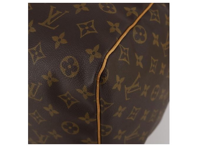 LOUIS VUITTON Monogram Keepall 60 Boston Bag M41422 LV Auth 197464A Monogramma - vista 14