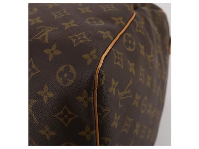 LOUIS VUITTON Monogram Keepall 60 Boston Bag M41422 LV Auth 197464A Monogramma - vista 16