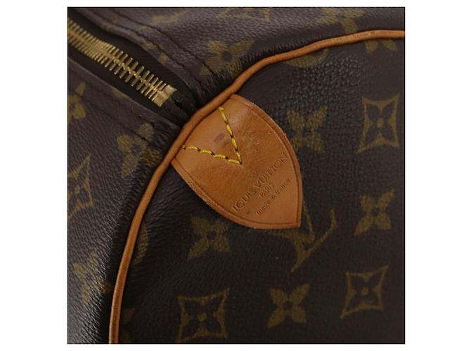 LOUIS VUITTON Monogram Keepall 60 Boston Bag M41422 LV Auth 197464A Monogramma - vista 19