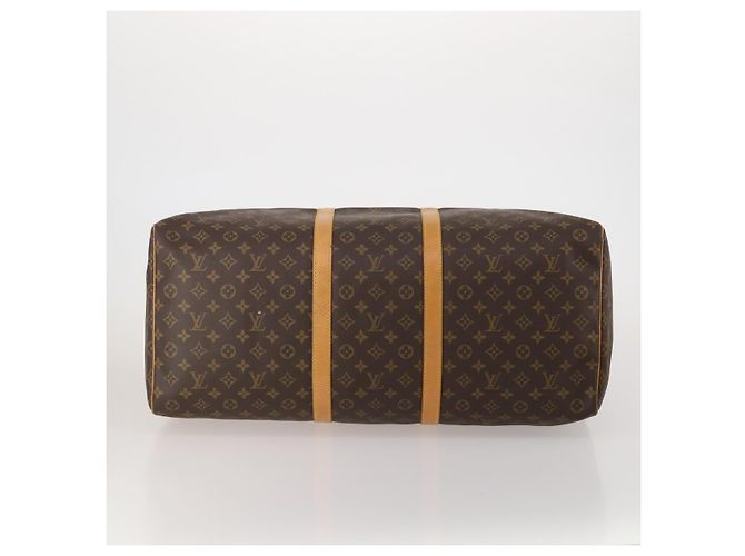 LOUIS VUITTON Monogram Keepall 60 Boston Bag M41422 LV Auth 197464A Monogramma - vista 5