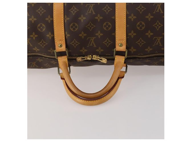 LOUIS VUITTON Monogram Keepall 60 Boston Bag M41422 LV Auth 197464A Monogramma - vista 7