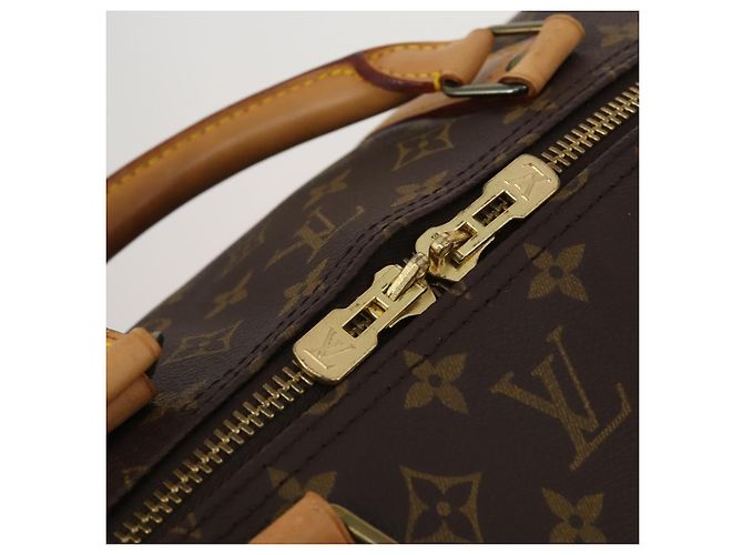 LOUIS VUITTON Monogram Keepall 60 Boston Bag M41422 LV Auth 197464A Monogramma - vista 9