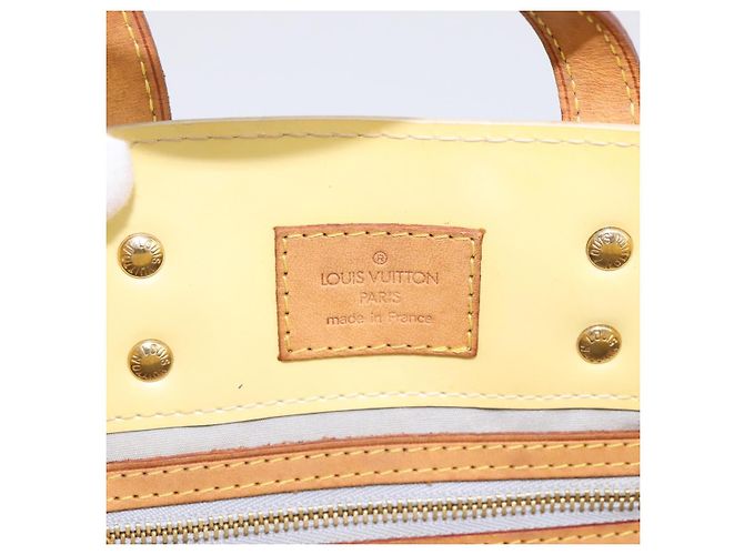 LOUIS VUITTON Monogram Vernis Reade PM Hand Bag Gris M91145 LV Auth ka5904 Grey - view 10