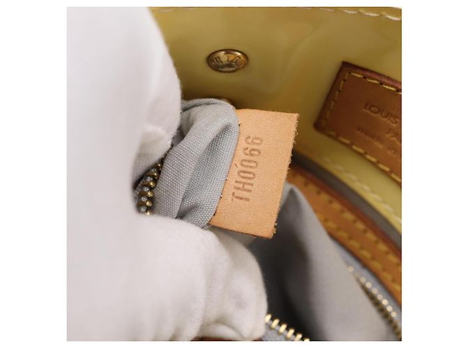LOUIS VUITTON Monogram Vernis Reade PM Hand Bag Gris M91145 LV Auth ka5904 Grey - view 12