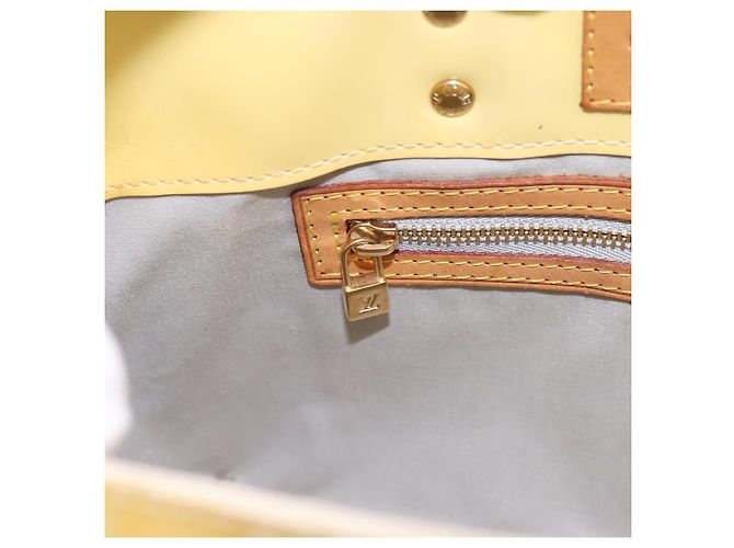 LOUIS VUITTON Monogram Vernis Reade PM Hand Bag Gris M91145 LV Auth ka5904 Grey - view 19