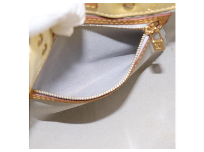 LOUIS VUITTON Monogram Vernis Reade PM Hand Bag Gris M91145 LV Auth ka5904 Grey - view 20