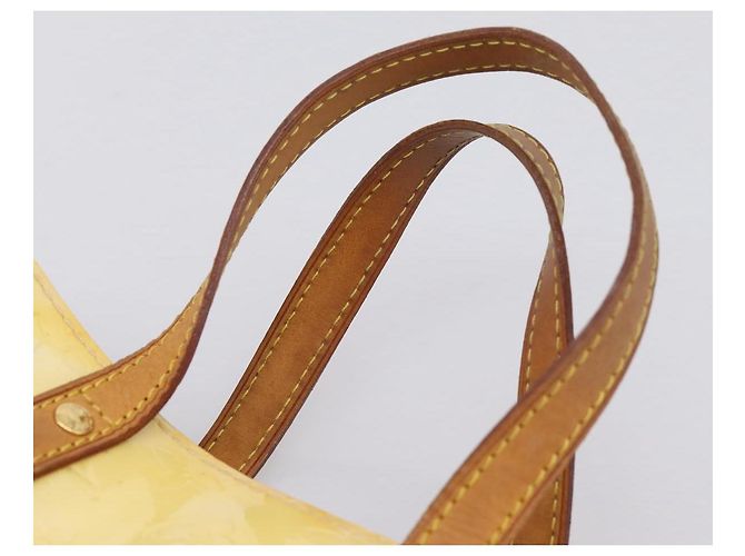 LOUIS VUITTON Monogram Vernis Reade PM Hand Bag Gris M91145 LV Auth ka5904 Grey - view 8