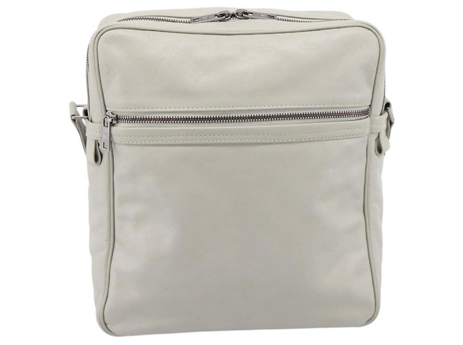 LOUIS VUITTON Monogram Diffir Clarkson Shoulder Bag White M92358 LV Auth 200148V Bianco - vista 13