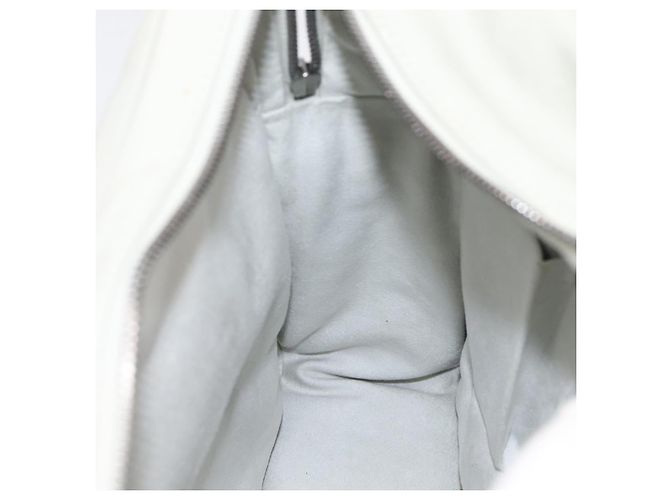 LOUIS VUITTON Monogram Diffir Clarkson Shoulder Bag White M92358 LV Auth 200148V Bianco - vista 19