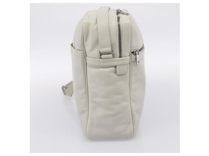 LOUIS VUITTON Monogram Diffir Clarkson Shoulder Bag White M92358 LV Auth 200148V Bianco - vista 3