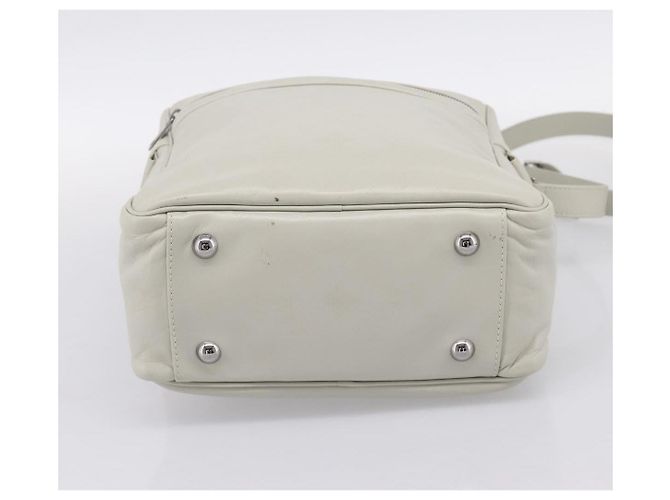 LOUIS VUITTON Monogram Diffir Clarkson Shoulder Bag White M92358 LV Auth 200148V Bianco - vista 5