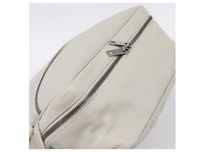 LOUIS VUITTON Monogram Diffir Clarkson Shoulder Bag White M92358 LV Auth 200148V Bianco - vista 6
