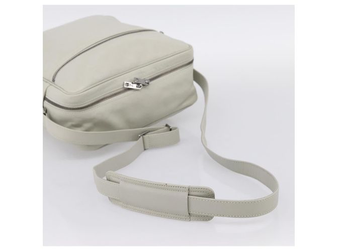 LOUIS VUITTON Monogram Diffir Clarkson Shoulder Bag White M92358 LV Auth 200148V Bianco - vista 7