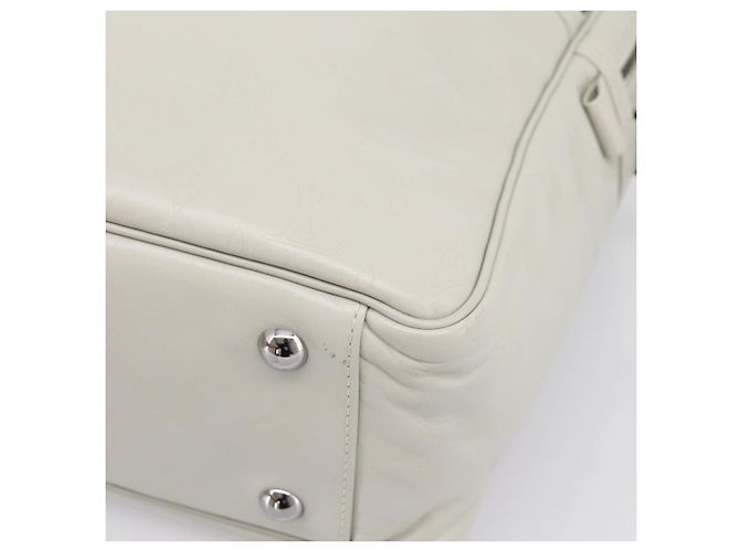 LOUIS VUITTON Monogram Diffir Clarkson Shoulder Bag White M92358 LV Auth 200148V Bianco - vista 9