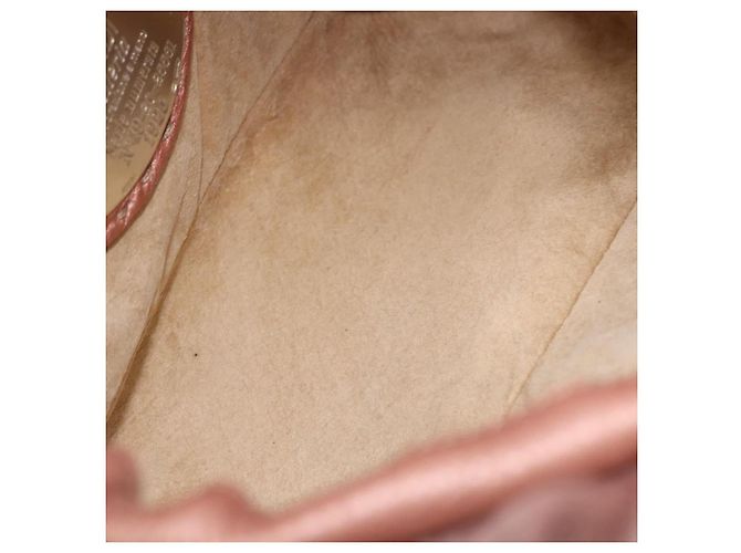 Borsa FENDI Selleria Mini Mamma Baguette Bag Wool Pink Silver 8BR185 Auth yk20834SAM Argento Rosa - vista 10