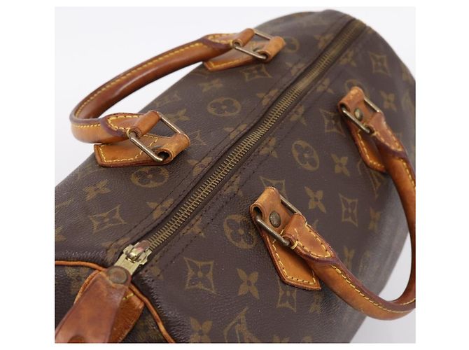 LOUIS VUITTON Monogram Speedy 30 Hand Bag M41526 LV Auth 200896 Monogramma - vista 6