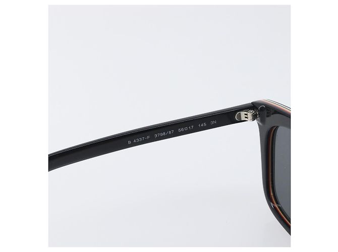Gafas de sol BURBERRY plástico Black Auth BA15181 Negro - vista 11