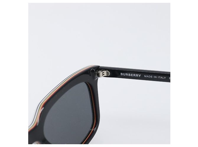 Gafas de sol BURBERRY plástico Black Auth BA15181 Negro - vista 14