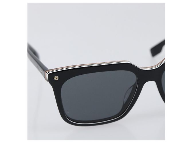 Gafas de sol BURBERRY plástico Black Auth BA15181 Negro - vista 5