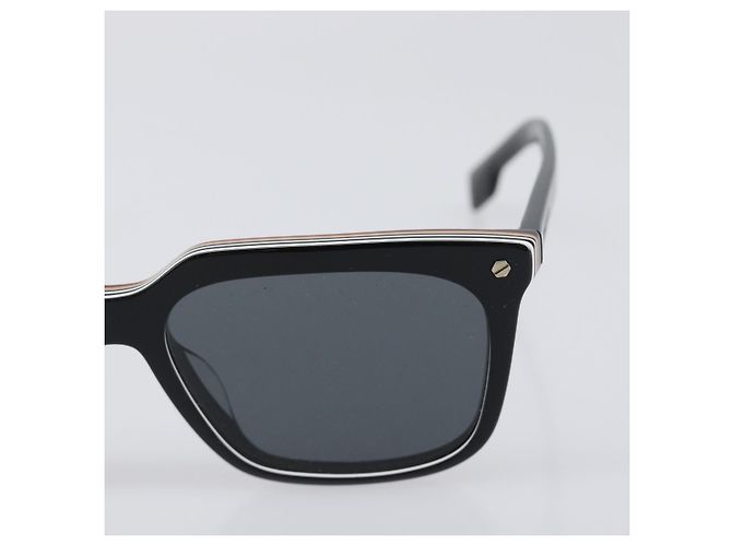 Gafas de sol BURBERRY plástico Black Auth BA15181 Negro - vista 6