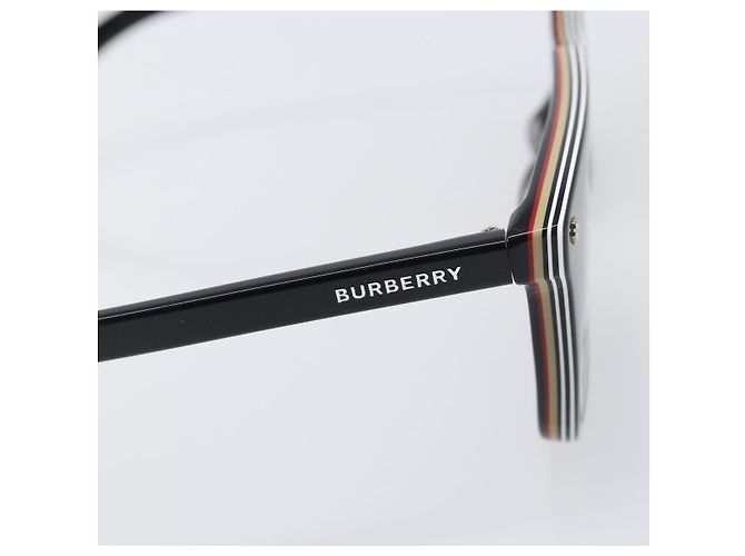 Gafas de sol BURBERRY plástico Black Auth BA15181 Negro - vista 8