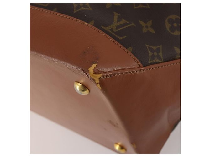 LOUIS VUITTON Monogram Sac Weekend GM Tote Bag M42420 LV Auth 197505 Monogramma - vista 15
