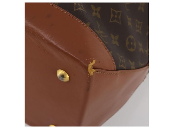 LOUIS VUITTON Monogram Sac Weekend GM Tote Bag M42420 LV Auth 197505 Monogramma - vista 9